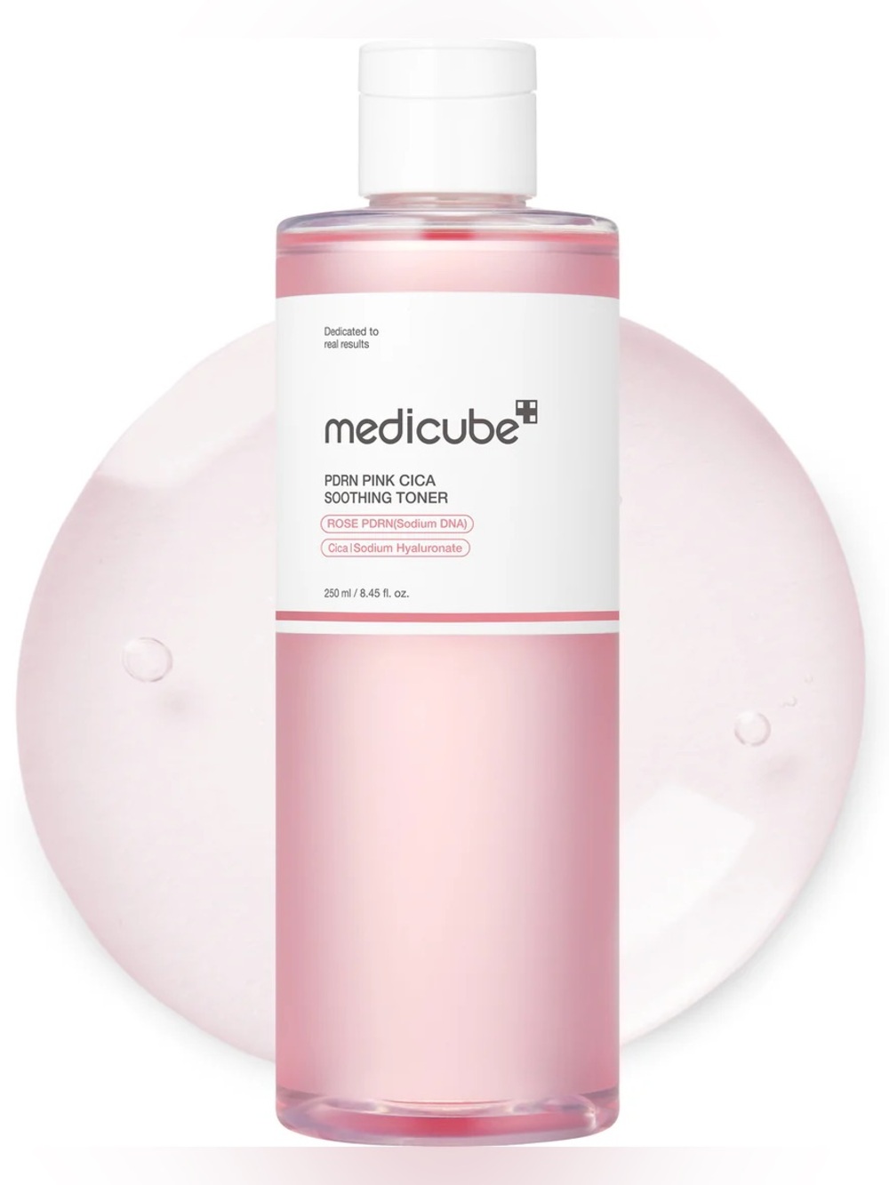 Medicube PDRN Pink Cica Soothing Toner -  250 ml / 8.45 fl. Oz.  NIB